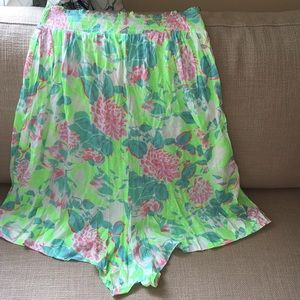 Victoria’s Secret mini romper beach coverup neon